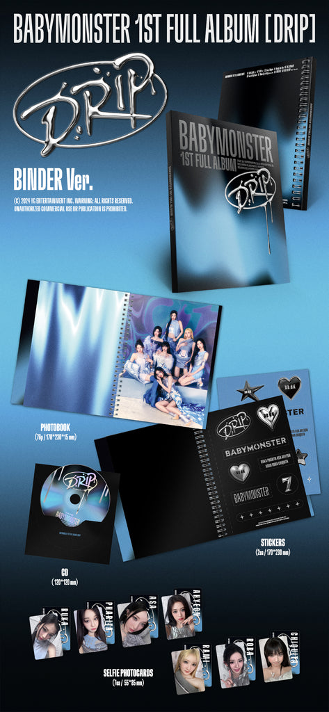 BABYMONSTER - DRIP (BINDER Ver.) – KYYO