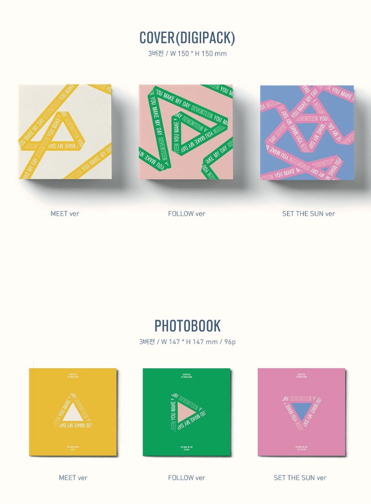 SEVENTEEN (세븐틴) Mini Album Vol. 5 - YOU MAKE MY DAY – KYYO