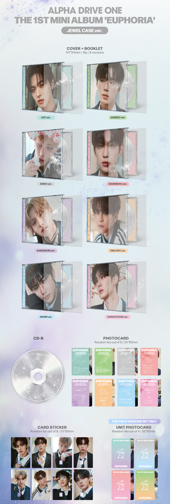 ALPHA DRIVE ONE - EUPHORIA (JEWEL Ver.) – KYYO ALPHA DRIVE ONE - EUPHORIA (JEWEL Ver.) – KYYO