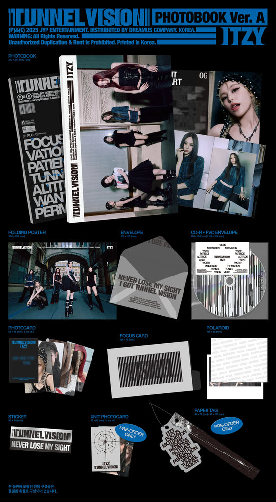 ITZY - TUNNEL VISION (Photobook Ver.) – KYYO