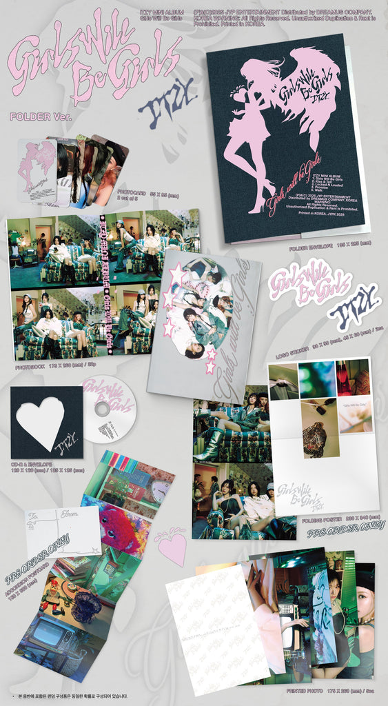 ITZY - Girls Will Be Girls (Folder Ver.) – KYYO