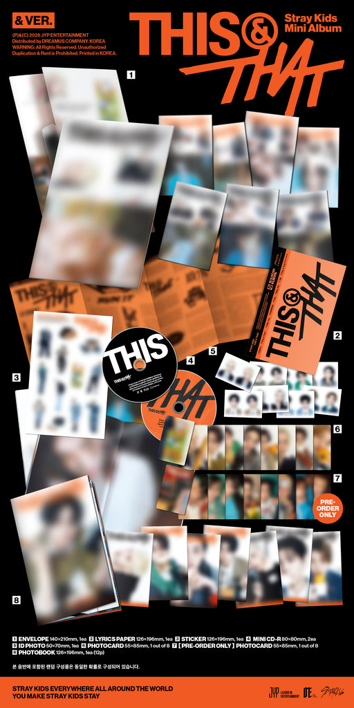 Stray Kids - THIS & THAT - (& VER.) – KYYO