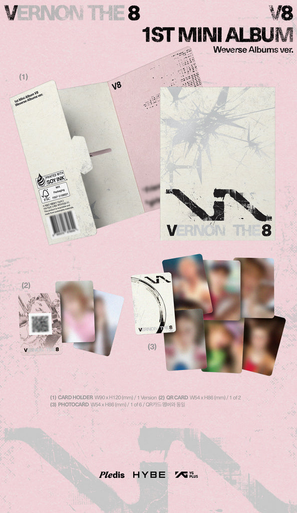 PREORDER] : [PHOTOCARD EVENT] V8 (SEVENTEEN) - V8 (Weverse Albums