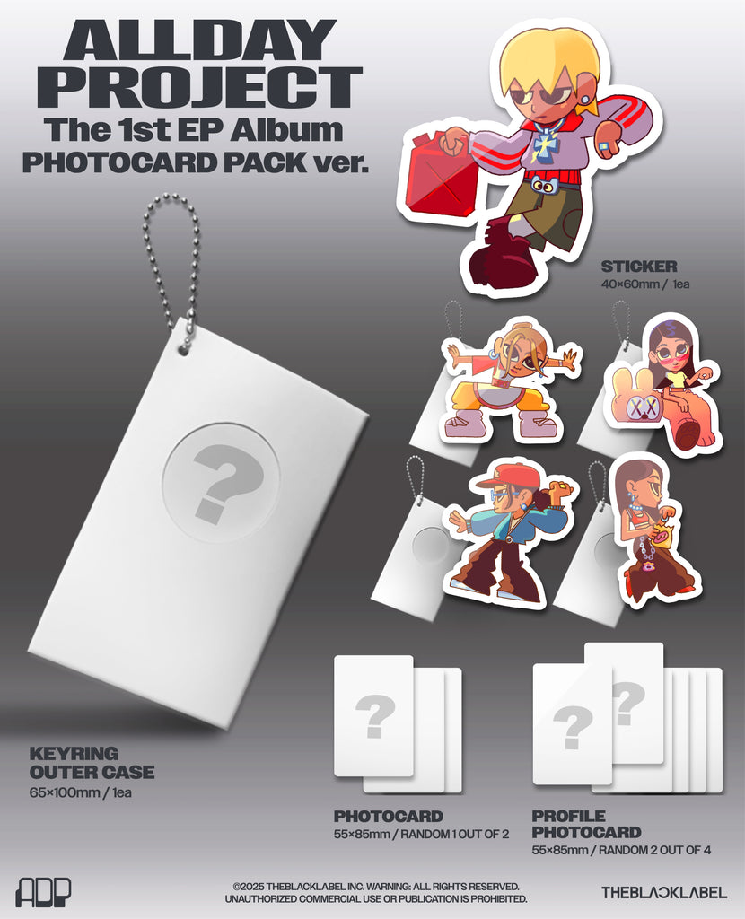 ALLDAY PROJECT - ALLDAY PROJECT (Photocard Pack ver.) – KYYO