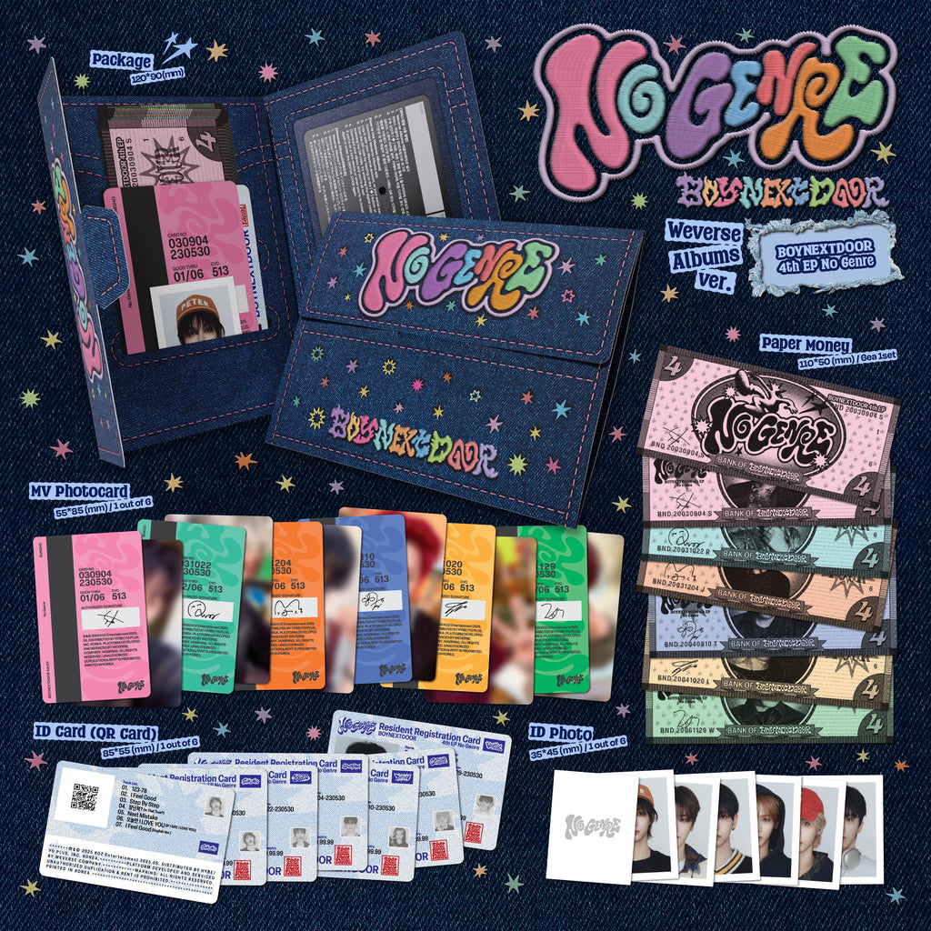 BOYNEXTDOOR No Genre weverse ラキドロ テサン BOYNEXTDOOR - No Genre (Weverse Albums ver.) – KYYO