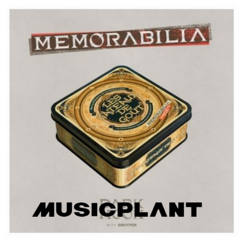[PREORDER] : ENHYPEN - DARK MOON SPECIAL ALBUM 'MEMORABILIA' (Moon ver.) + MUSIC PLANT PHOTOCARD *