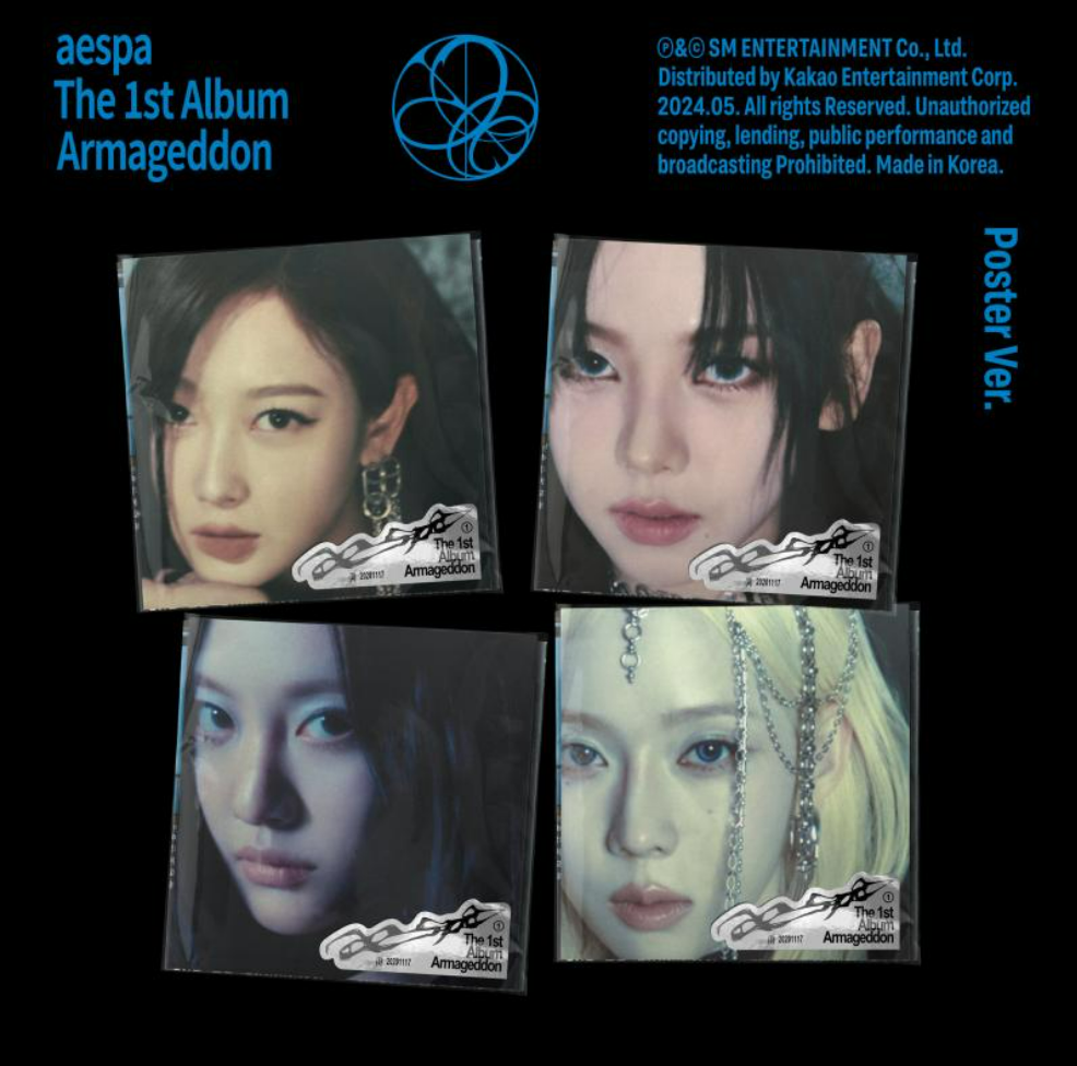 [PHOTOBOOK & CD ONLY] : aespa - Armageddon (Poster Ver.) – KYYO