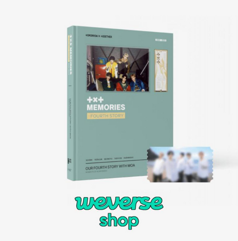 [PREORDER] : TXT - TOMORROW X TOGETHER MEMORIES 'FOURTH STORY' (Digital Code) + WEVERSE GIFTS *