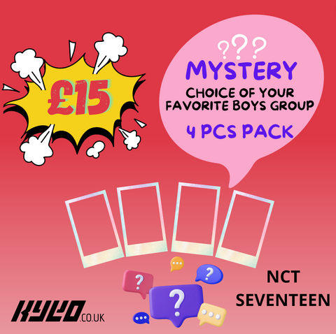 Mystery 4 Photocards Pack - BOYS GROUP