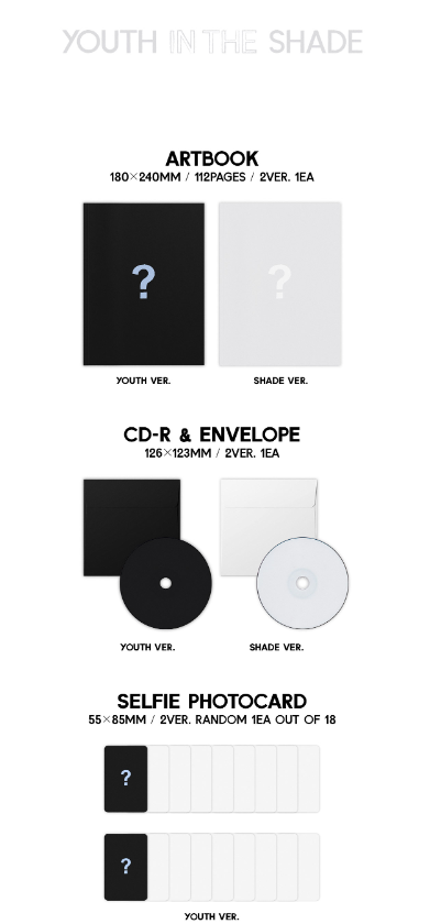 ZEROBASEONE - 1ST MINI ALBUM - YOUTH IN THE SHADE – KYYO