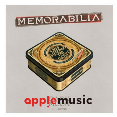 [PREORDER] : ENHYPEN - DARK MOON SPECIAL ALBUM 'MEMORABILIA' (Moon ver.) + APPLE MUSIC PHOTOCARD *