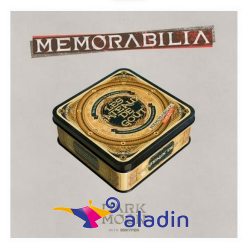 [PREORDER] : ENHYPEN - DARK MOON SPECIAL ALBUM 'MEMORABILIA' (Moon ver.) + ALADIN PHOTOCARD *