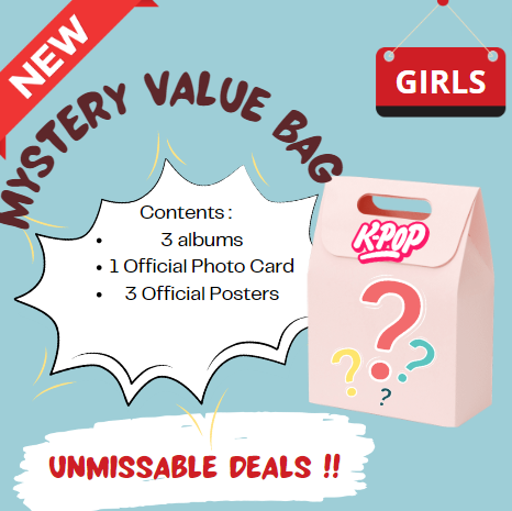 KPOP Mystery Albums Value Bag - Girls Group