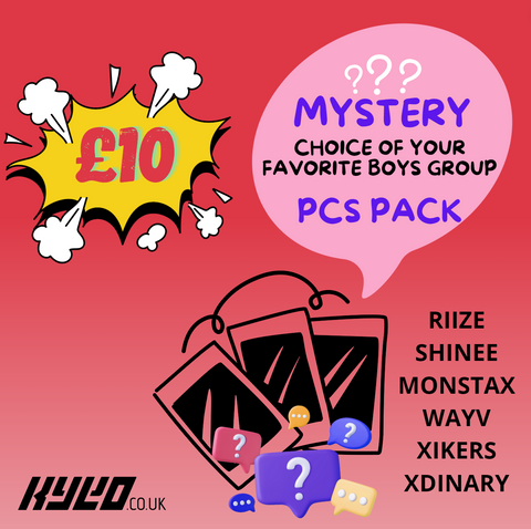 Mystery 3 Photocards Pack - BOYS GROUP