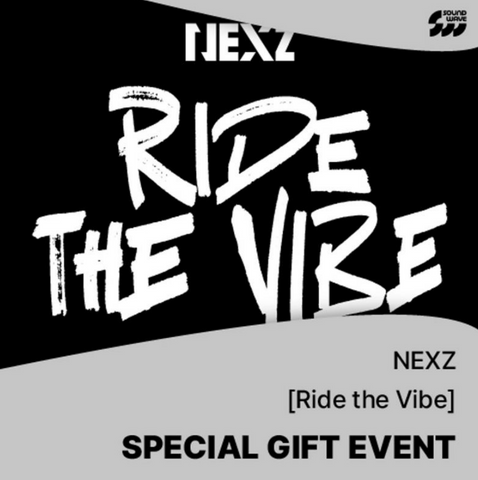 [PREORDER] : NEXZ - Ride the Vibe + SOUNDWAVE PHOTOCARD *