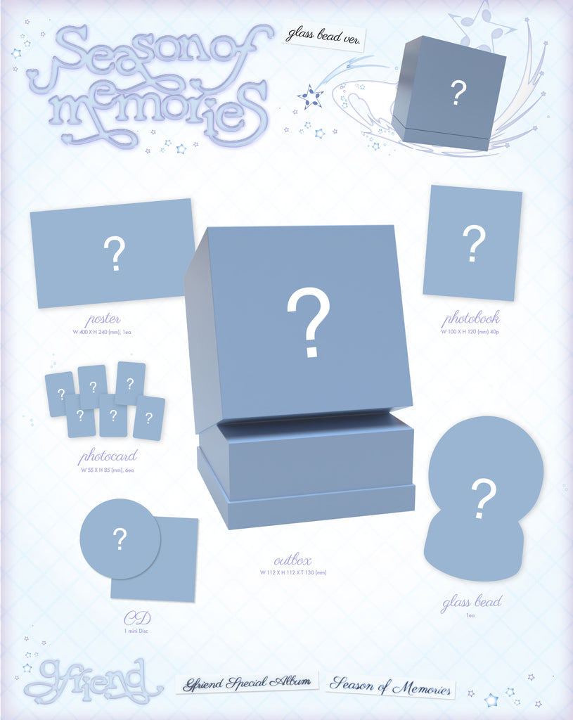 GFRIEND - Special Album 'Season of Memories' (Glass Bead ver.) – KYYO
