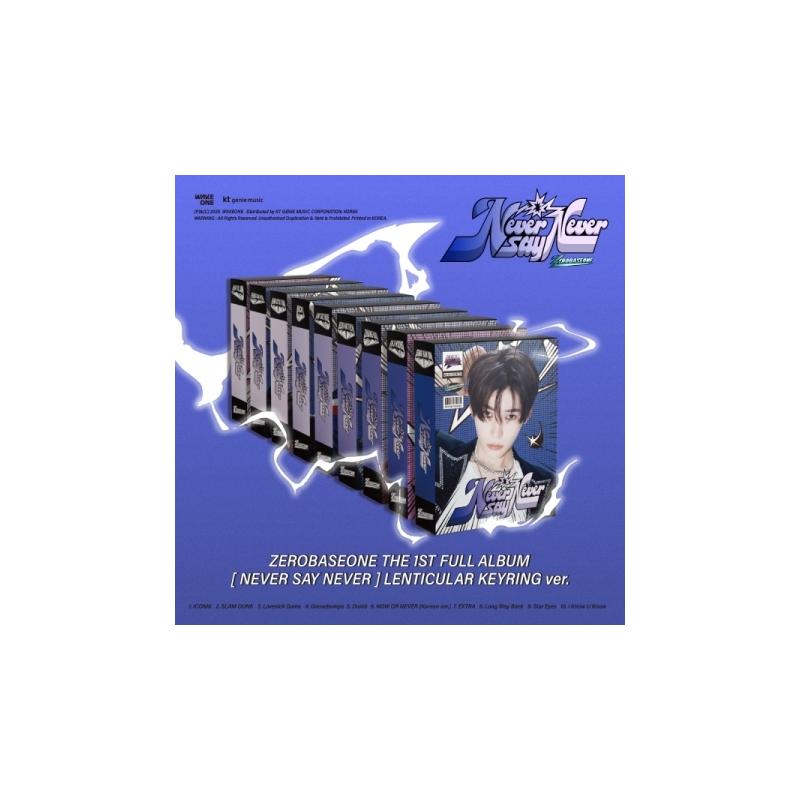 アイドル ZEROBASEONE ZB1 KEYRINGver NEVERSAYNEVER ZEROBASEONE - NEVER SAY NEVER (Lenticular Keyring Ver.) – KYYO