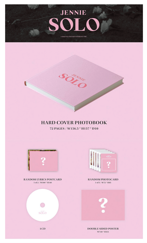 JENNIE SOLO CD PHOTOBOOK セット JENNIE SOLO CD PHOTOBOOK セット JENNIE SOLO CD PHOTOBOOK