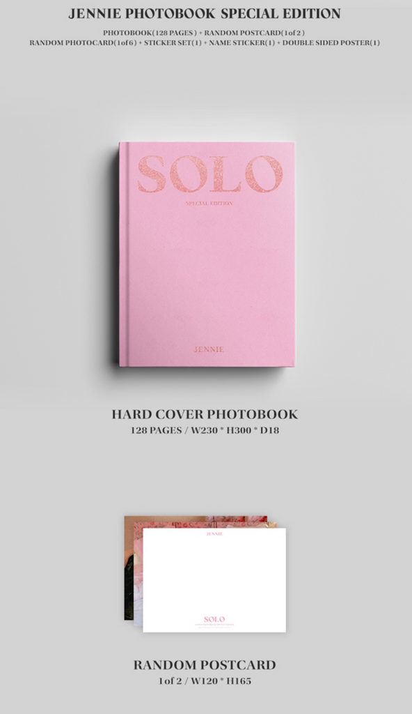 Solo　(Korean)　Jennie　Edition　–　Photobook　Special　KYYO
