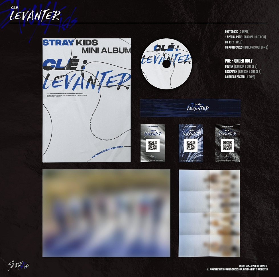 StrayKids CD LEVANTER LeeKnow リノ 直筆サイン入り Stray Kids - Clé
