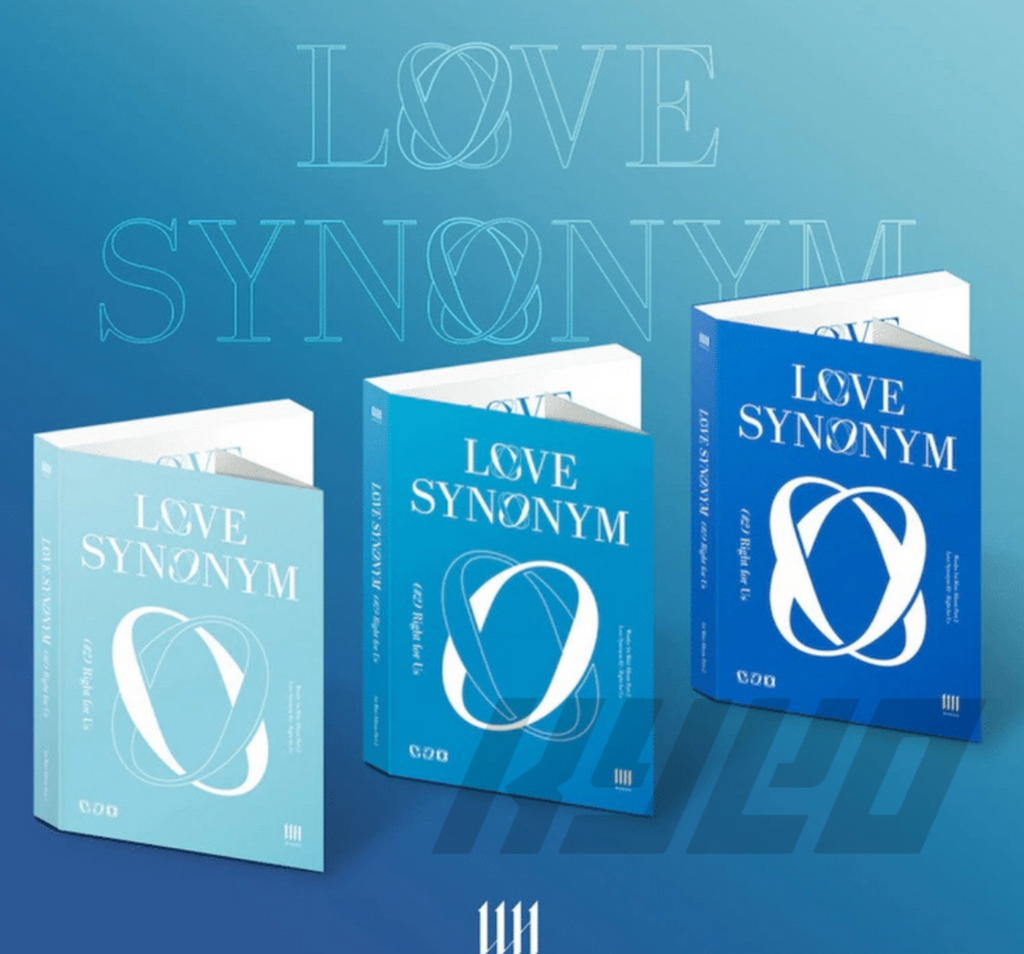 WONHO LOVE SYNONYM #1 RIGHT FOR ME Album 3 Ver SET 3CD+6 Buch+3 Karte+3 PreOrder