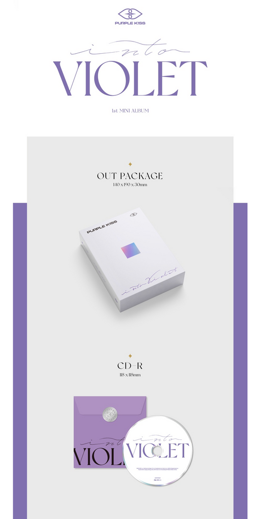 PURPLE K!SS ドシ INTO VIOLET MY MUSIC TASTE 特典 トレカ 3