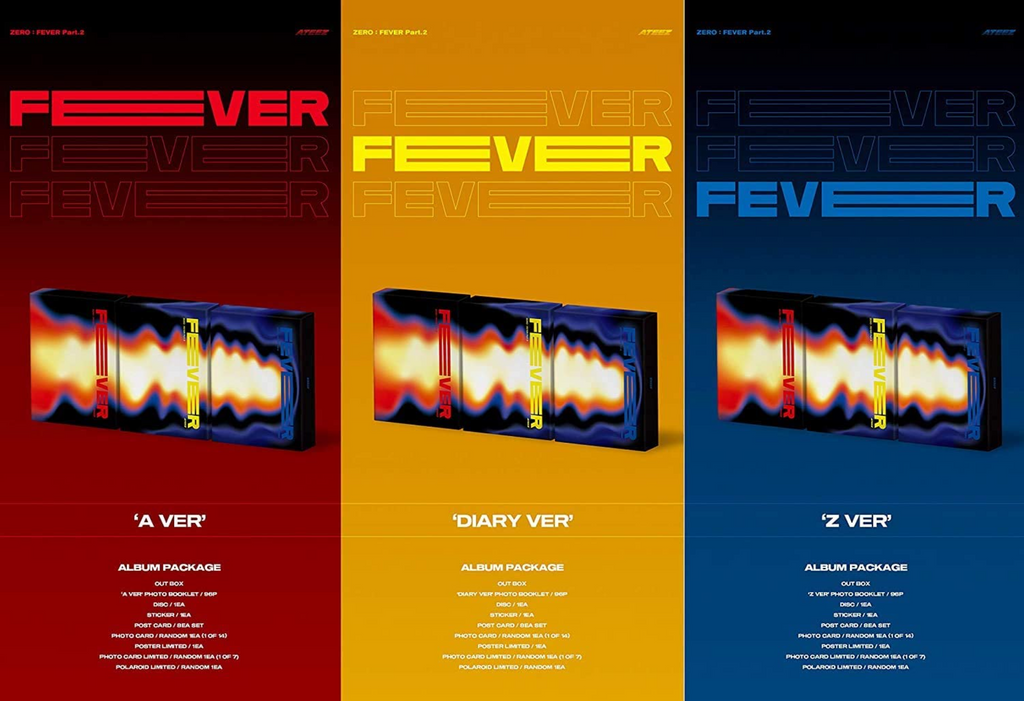 ATEEZ - Mini Album Vol. 6 - ZERO : FEVER Part.2 (Korean Edition