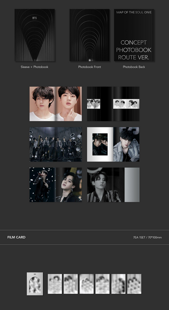BTS - MAP OF THE SOUL ON:E Concept Photobook (ROUTE Version) - 30