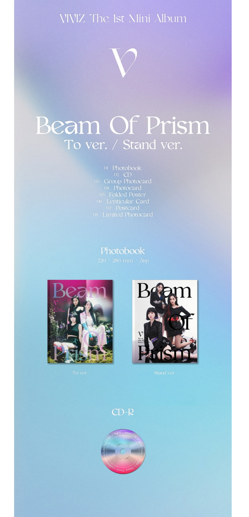 VIVIZ - Mini Album Vol.1 : BEAM OF PRISM (Korean Edition) – KYYO