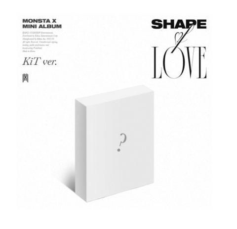 MONSTA X - SHAPE OF LOVE - Mini Album Vol.11(KIT ALBUM) (Korean Edition)