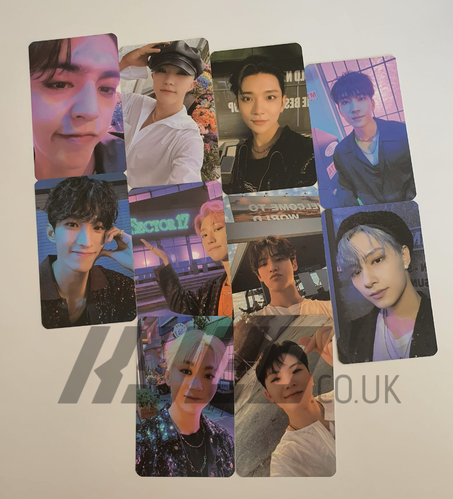 SEVENTEEN SECTOR17 ラキドロ SoundWave 2次 10枚 SEVENTEEN - SECTOR 17 LUCKY DRAW SOUNDWAVE OFFICIAL PHOTOCARD – KYYO