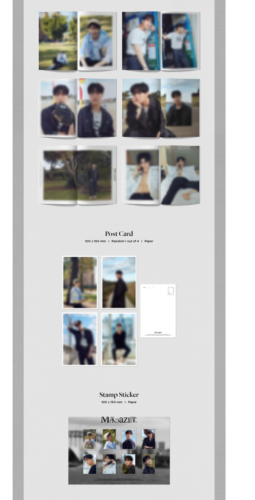 タレントカード MAGaziNE MOON BIN2022OFFICIALPHOTOBOOK MOON BIN (ASTRO) - 2022 OFFICIAL PHOTO BOOK [MAGAZINE] – KYYO