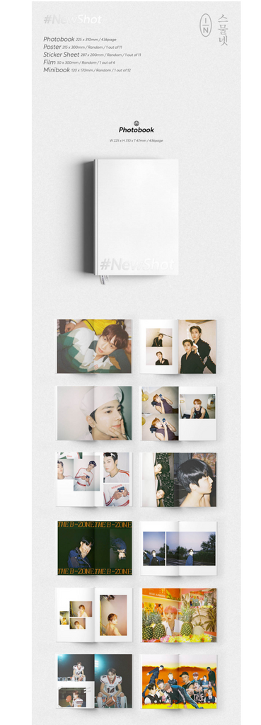 THE BOYZ - NEW SHOT - PHOTOBOOK (Korean Edition) – KYYO