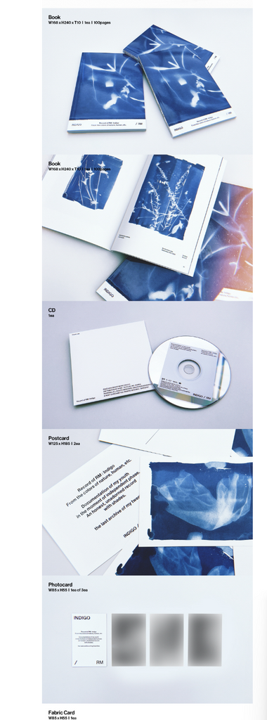 BTS 防弾少年団　RM ナムジュン　INDIGO BOOK EDITION RM - INDIGO (Book Edition) – KYYO