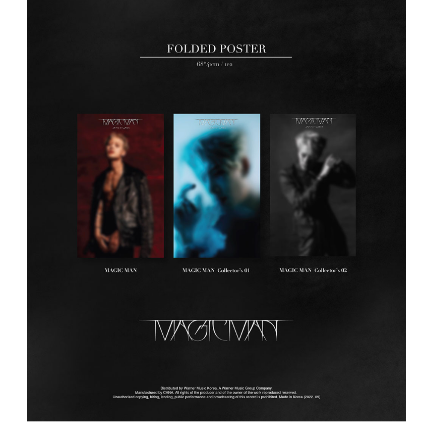 GOT7 Jackson MAGICMAN 店舗特典トレカ GOT7 JACKSON WANG [MAGIC MAN] Album CD+Photo Book+2 Card+