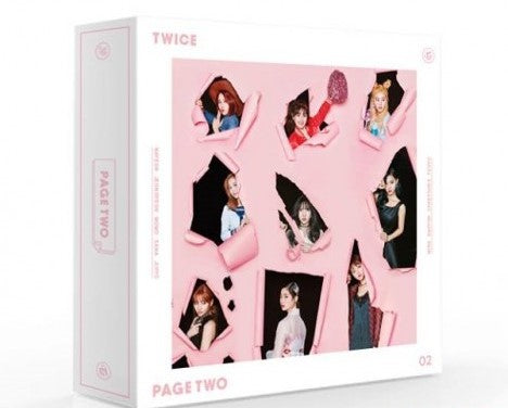 TWICE (트와이스) Mini Album Vol. 2 - PAGE TWO (PINK or MINT