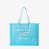 [PREORDER] : Stray Kids - [JYP JAPAN POPUP STORE 2025] CLEAR MESH TOTE BAG