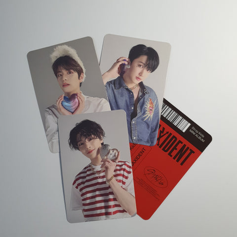 STRAY KIDS - MAXIDENT OFFICIAL PHOTOCARD