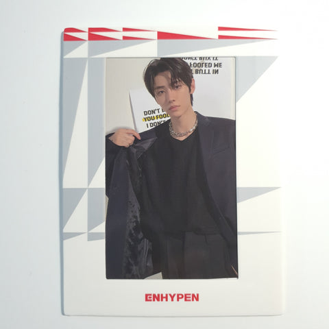 ENHYPEN DIMENSION : ANSWER Weverse Photocard Frame SUNGHOON ( Random color frame )