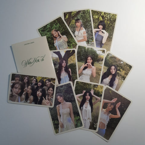 TWICE - WITH YOU-TH Pob set of 10 cards ( Forever vers )