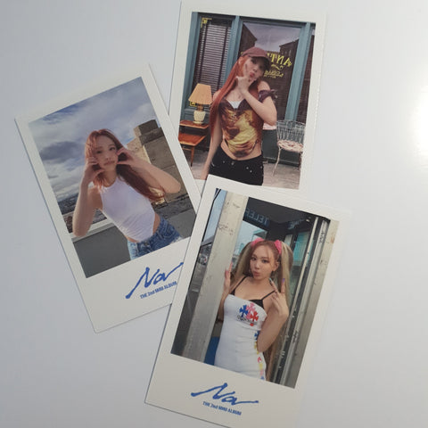 NAYEON - NA JYP POLAROID PHOTOCARD (Platform Ver)