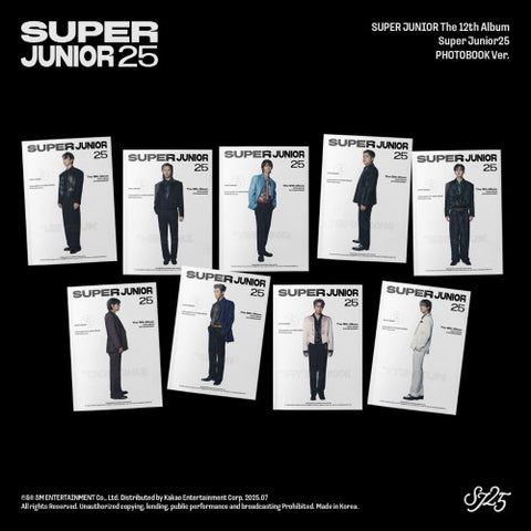 SUPER JUNIOR - Super Junior25 (Photobook Ver.)