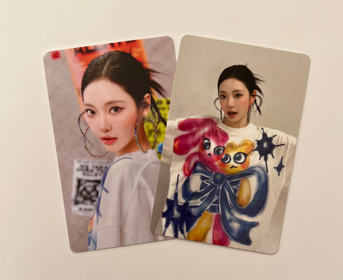 AESPA - 2025 SEASON'S GREETINGS (NINGNING) TRADING CARD PHOTOCARD