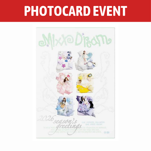 [PREORDER] : [PHOTOCARD EVENT] NMIXX - 2026 SEASON'S GREETINGS