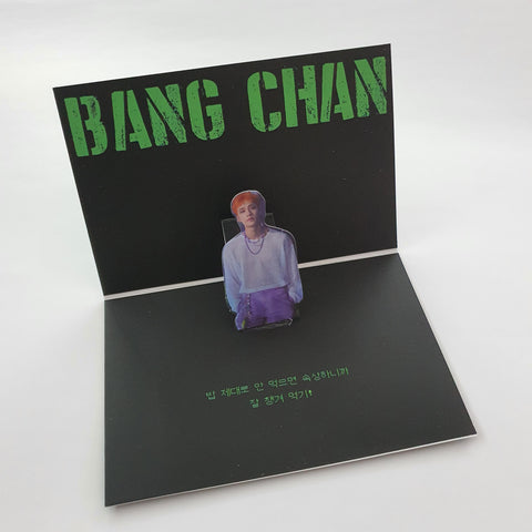 STRAY KIDS - NOEASY POP-UP CARD (BANGCHAN)