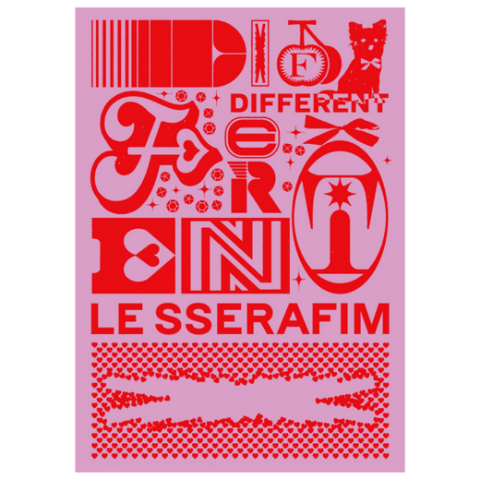 [PREORDER] : LE SSERAFIM - DIFFERENT (Limited - NOSTALGIC YLANG)