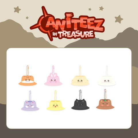 [PREORDER] : ATEEZ - [ANITEEZ IN TREASURE] BUCKET HAT KEYRING