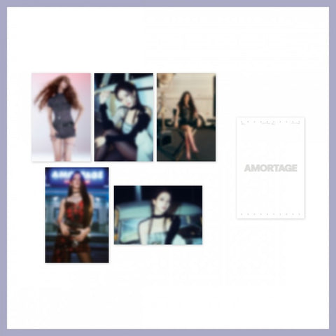 [PREORDER] : POSTCARD SET - JISOO - 2025 JISOO [AMORTAGE] POP-UP STORE IN TOKYO