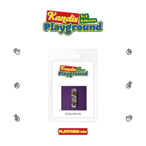 [PREORDER] : Kandis - 1st Album - Playground (Platform Ver.)