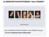 [PREORDER] : [WEVERSE] LE SSERAFIM - FILM PHOTOBOOK dear, FEARNOT